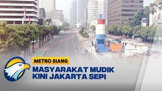 Suasana Sepi di Ibu Kota Jakarta