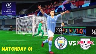 Fifa 24  Manchester City vs RB Leipzig  Champions League Group Stage Match