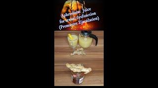 Aphrodisiac Juice -  cure sexual dysfunction and premature ejaculation #shorts
