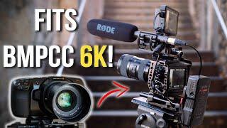 My ULTIMATE RIG BMPCC 4K6K FITS THE 6K CONFIRMED Blackmagic Pocket Cinema Camera 4K & 6K Rig