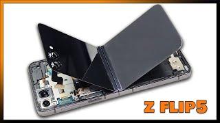 Samsung Galaxy Z Flip5 Teardown Disassembly Repair Video Review