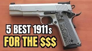 5 Best 1911 Handguns For The Money Youll Fall in Love