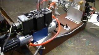 Servo valve test unit