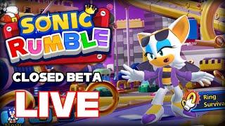 Sonic Rumble CLOSED BETA  Session 2 Ft. Tails Channel