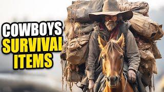 Top 10 Survival Items Cowboys Carried on the Trail