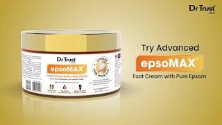 Dr Trust USA Epsomax Pain relief foot cream with epsom salt