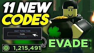 *NEW* ALL WORKING CODES FOR EVADE IN 2024 - ROBLOX EVADE CODES