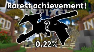 Clutching For The Rarest Bedwars Achievement