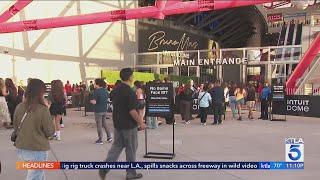 Fans attend second night concert at Intuit Domes grand opening weekend