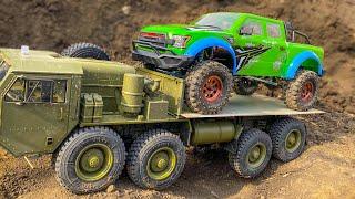 RC TRUCKS RESCUE MISSION Military Truck 8x8 vs Off Road New 4x4 Crawler