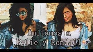 IMITANDO FOTOS DE KYLIE Y KENDALL JENNER - Gemelas Ortega