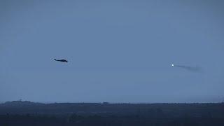 Russian Attack helicopter shot down by anti-tank Kornet missile - ATGM Arma3MilSim