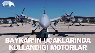 BAYKAR Ürünlerinde Kullanılan Motorlar