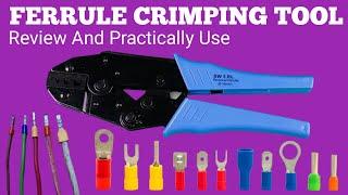 How To Use Ferrule Crimping Tool for beginners  Review And complete Details