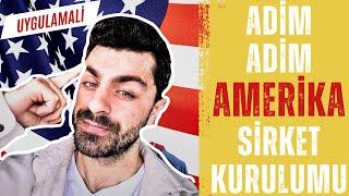 2024de Amerikada Adım Adım Şirket Kurulumu   100$a Şirketini Kur