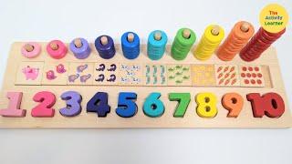 Numbers & Counting Learning Activity  Educational Videos for Toddlers