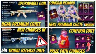 Upgradable Gun coming In Premium Crate Bgmi  Next Prize Pathclassic crateM4 Tridal Release date