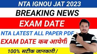 When is the Ignou Junior Assistant Exam? Get the Analysis Here  ignou recruitment 2023 exam date