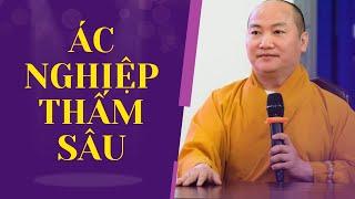ÁC NGHIỆP THẤM SÂU   Thầy Thích Phước Tiến Giảng  Phật Pháp Ứng Dụng