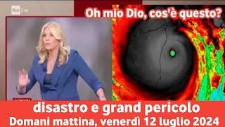 Lallerta massima e più pericolosa in Italia da domani mattina venerdì Un grosso problema