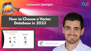 How to Choose a Vector Database