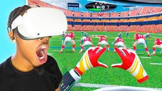 PLAYING THE NFLs VIRTUAL REALITY GAME CRAZY