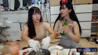 korean girl burp