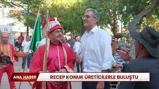 Recep Konuk üreticilerle buluştu