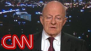 James Clapper Trump actions look like obstruction