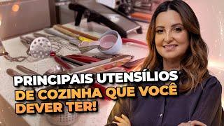 Os principais utensílios de cozinha que você deve ter