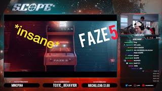 SCOPE *REACTS* to Last FAZE5 Recruit AND him getting into FaZe as the sixth FULL REACTION