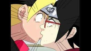 Boruto and Sarada First Kiss