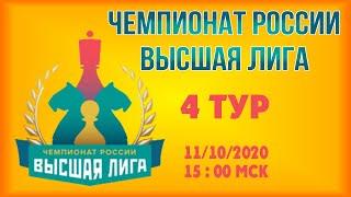 Чемпионат России по шахматам 2020. 4 тур