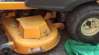 How To Repair Cub Cadet RZT Deck Spindles