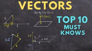 VECTORS  Top 10 Must Knows ultimate study guide