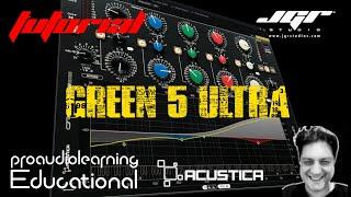 Green 5 ULTRA Acustica Audio Mastering EQ e Comp Tutorial ITA