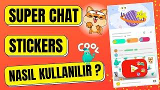 HOW TO USE YOUTUBE SUPER CHAT & SUPER STICKERS?  WHAT IS SUPER CHAT? Turkey Super Chat