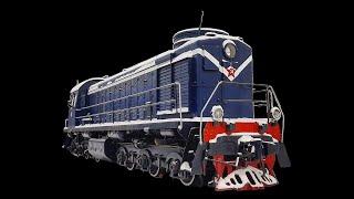 Самый массовый маневровый тепловоз СССР. Обзор ТЭМ2  The most massive shunting locomotive USSR