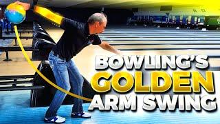 How to Get a GOLDEN Bowling Arm Swing. Pro Tip from PBA Champion Mike Machuga.