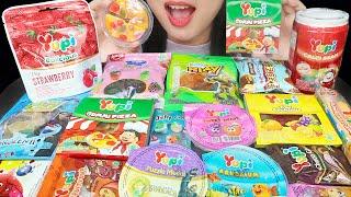 ASMR YUPI GUMMY CANDY  PIZZA HOTDOG CALCI BEAN BOLICIOUS RELAXA PLAY WONHAE CHOCO TRUFFLE