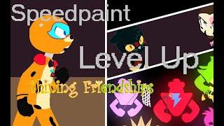 Level Up BATDR SF AU Speedpaint Anime Bases 911