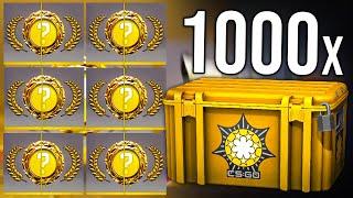 The MOST golds in ONE unboxing 1000 Chroma 2 Case opening