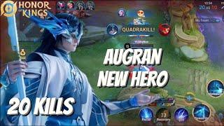 Honor of Kings Augran New Op Hero Gameplay