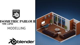 Blender Tutorial  An Isometric parlour