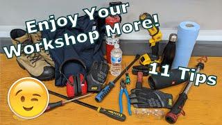 How To Make Your Garage or Shop More Enjoyable