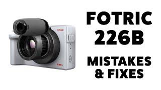 Fotric 223B  226B Common Mistakes & How to Fix Them