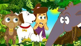 Jungle Adventure with Annie Ben and Mango  #WorldEnvironmentDay  Cartoon Video Story for Kids