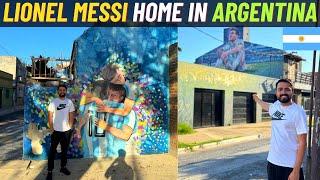 LIONEL MESSI Childhood Home in ARGENTINA 