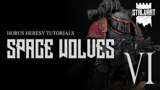 How to paint 30k Space Wolves - Horus Heresy MK III Power Armour - Quick Paint Job - Brush or Air