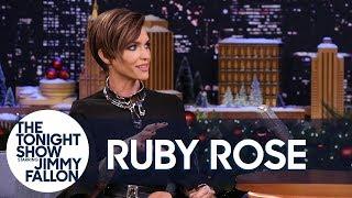 Ruby Rose Bought Her Mom a Giant Killer Pig